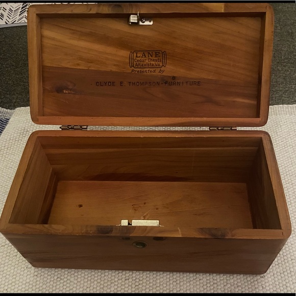 Lane Cedar Chests Accents Vintage Lane Cedar Chest Salesman